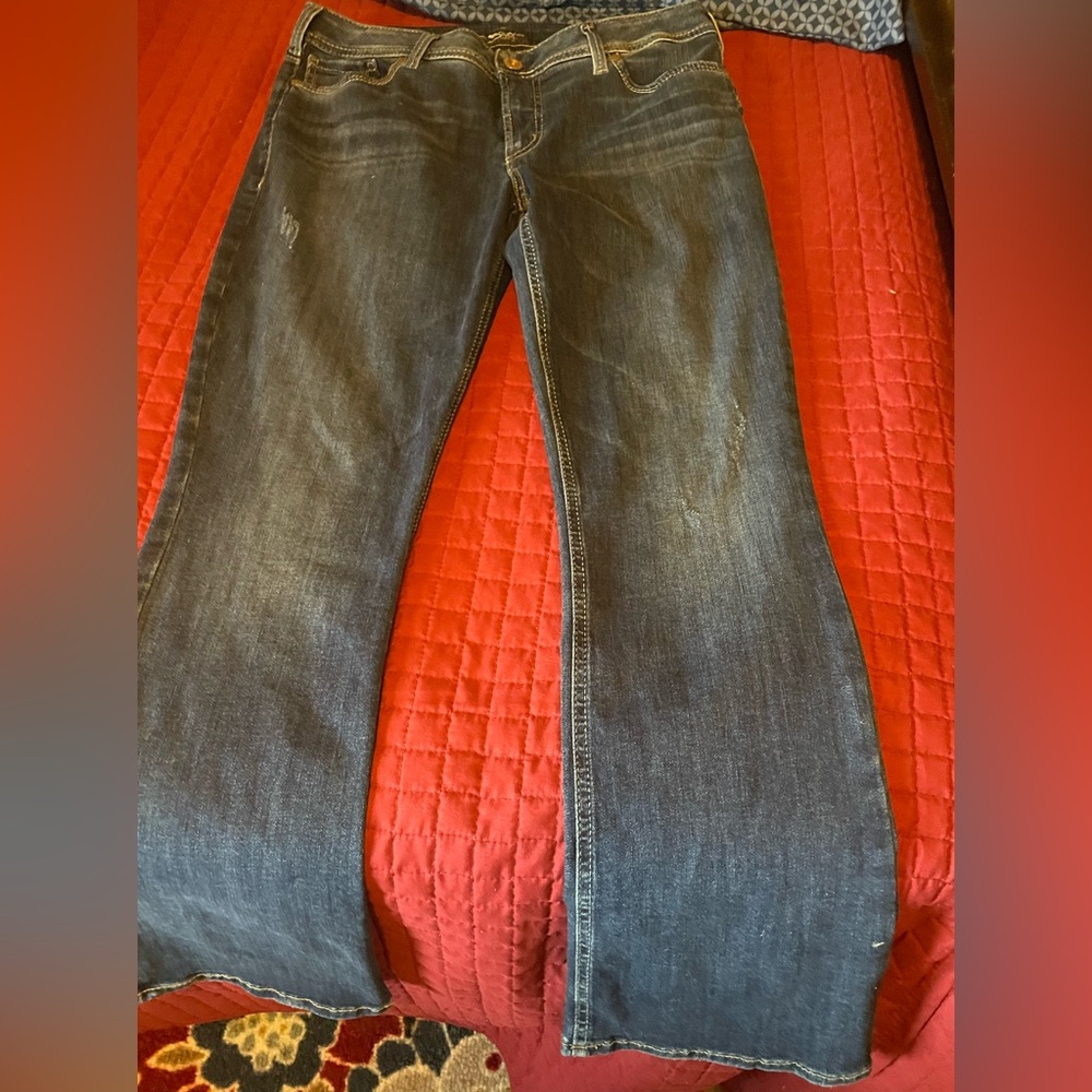 Silver jeans
